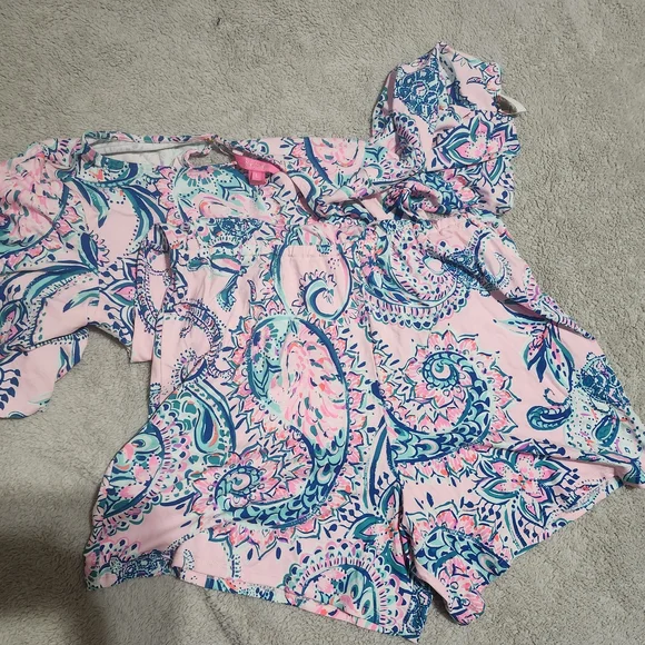 Lilly Pulitzer Britton Romper - Picture 4 of 5